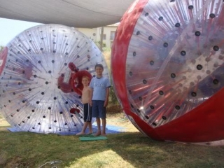  Zorbing for everyone the ages 